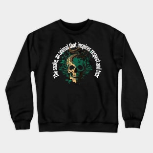 Skull snakes Crewneck Sweatshirt